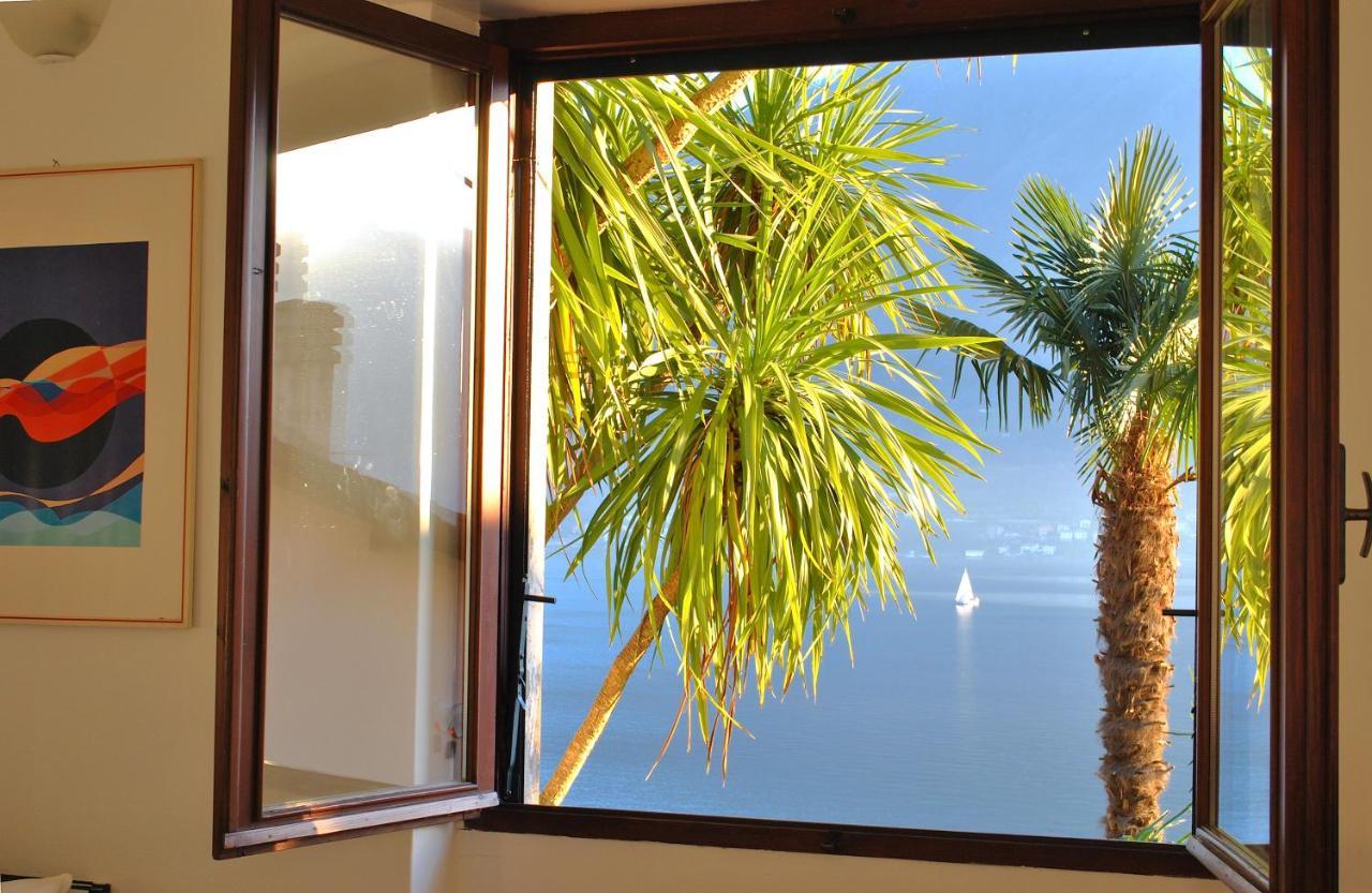 Apartment The Palm With Garden Sala Comacina Dış mekan fotoğraf